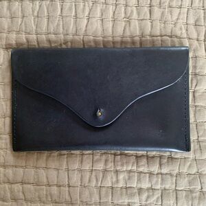 Haiti Design Co. Leather Clutch